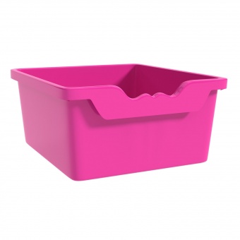 Aufbewahrungsbox Ergo Tray, 15 cm hoch, lila, 